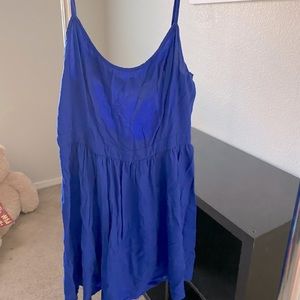 Blue dress